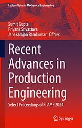 Fester Einband Recent Advances in Production Engineering von 