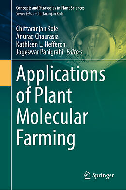 Livre Relié Applications of Plant Molecular Farming de 