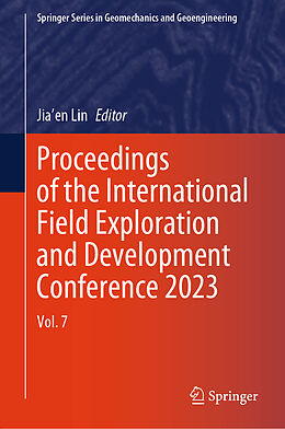 Livre Relié Proceedings of the International Field Exploration and Development Conference 2023, 2 Teile de 