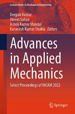 Couverture cartonnée Advances in Applied Mechanics de 