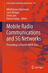 Kartonierter Einband Mobile Radio Communications and 5G Networks von 