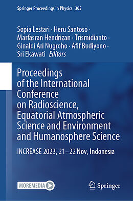 eBook (pdf) Proceedings of the International Conference on Radioscience, Equatorial Atmospheric Science and Environment and Humanosphere Science de 