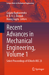 E-Book (pdf) Recent Advances in Mechanical Engineering, Volume 1 von 