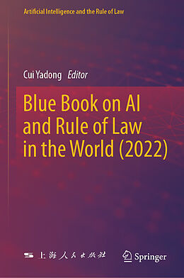 Livre Relié Blue Book on AI and Rule of Law in the World (2022) de 