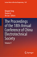 E-Book (pdf) The Proceedings of the 18th Annual Conference of China Electrotechnical Society von 
