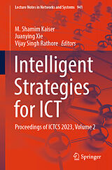 Couverture cartonnée Intelligent Strategies for ICT de 