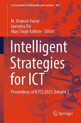 Couverture cartonnée Intelligent Strategies for ICT de 
