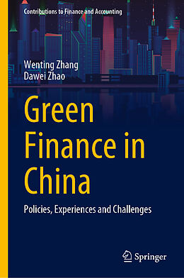 Livre Relié Green Finance in China de Dawei Zhao, Wenting Zhang