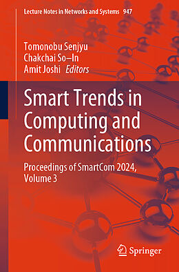 Couverture cartonnée Smart Trends in Computing and Communications de 