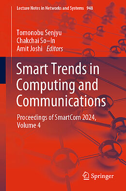 Couverture cartonnée Smart Trends in Computing and Communications de 