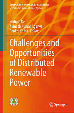 Livre Relié Challenges and Opportunities of Distributed Renewable Power de 