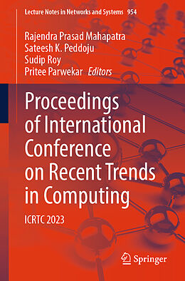 Kartonierter Einband Proceedings of International Conference on Recent Trends in Computing von 