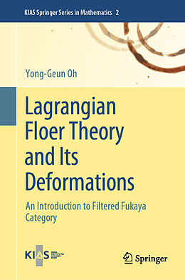 Livre Relié Lagrangian Floer Theory and Its Deformations de Yong-Geun Oh