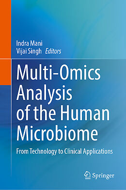 Livre Relié Multi-Omics Analysis of the Human Microbiome de 