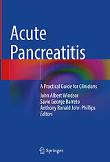 Livre Relié Acute Pancreatitis de 