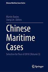 Livre Relié Chinese Maritime Cases de 