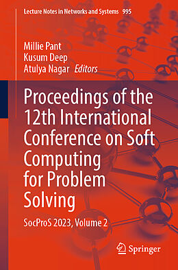 Couverture cartonnée Proceedings of the 12th International Conference on Soft Computing for Problem Solving de 