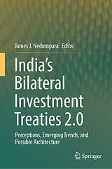 Livre Relié India's Bilateral Investment Treaties 2.0 de 