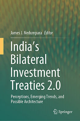 Livre Relié India's Bilateral Investment Treaties 2.0 de 