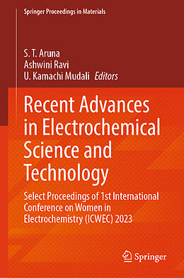 Fester Einband Recent Advances in Electrochemical Science and Technology von 