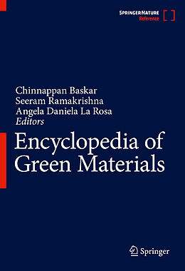 Livre Relié Encyclopedia of Green Materials de 