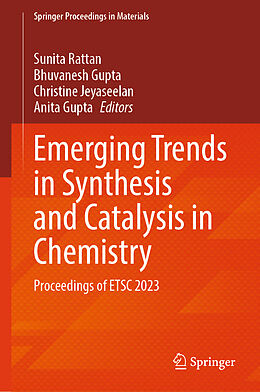 Fester Einband Emerging Trends in Synthesis and Catalysis in Chemistry von 