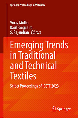 Livre Relié Emerging Trends in Traditional and Technical Textiles de 