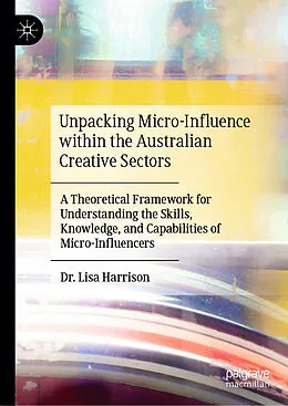 E-Book (pdf) Unpacking Micro-Influence within the Australian Creative Sectors von Lisa Harrison