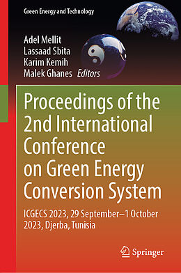 E-Book (pdf) Proceedings of the 2nd International Conference on Green Energy Conversion System von 