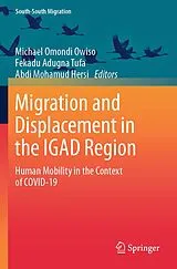 Kartonierter Einband Migration and Displacement in the IGAD Region von