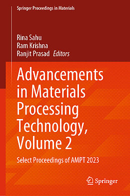 Livre Relié Advancements in Materials Processing Technology, Volume 2 de 