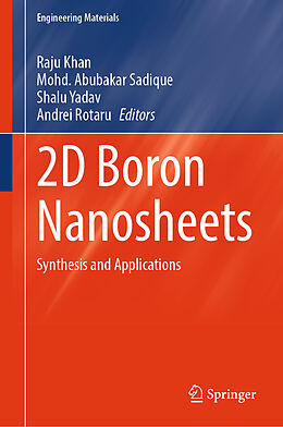 Livre Relié 2D Boron Nanosheets de 