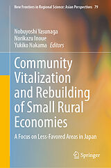 Livre Relié Community Vitalization and Rebuilding of Small Rural Economies de 