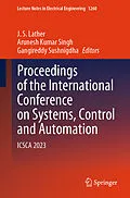 E-Book (pdf) Proceedings of the International Conference on Systems, Control and Automation von 