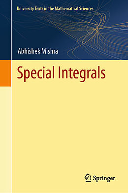 Livre Relié Special Integrals de Abhishek Mishra