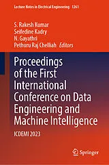Fester Einband Proceedings of the First International Conference on Data Engineering and Machine Intelligence von Seifedine Kadry