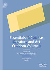 eBook (pdf) Essentials of Chinese Literature and Art Criticism Volume I de 