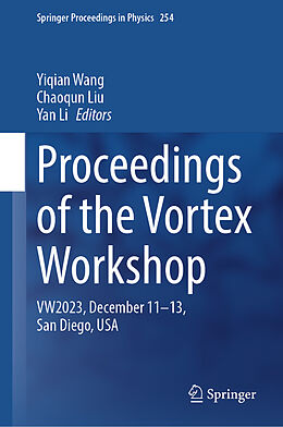 Livre Relié Proceedings of the Vortex Workshop de 