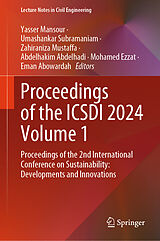 Livre Relié Proceedings of the ICSDI 2024 Volume 1 de 