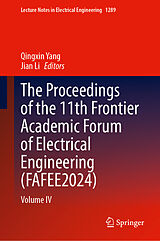 Livre Relié The Proceedings of the 11th Frontier Academic Forum of Electrical Engineering (FAFEE2024) de 