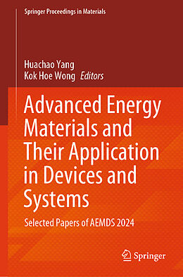 Livre Relié Advanced Energy Materials and Their Application in Devices and Systems de 