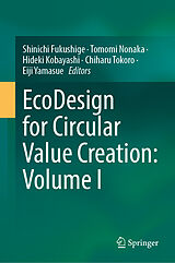 Livre Relié EcoDesign for Circular Value Creation: Volume I de 