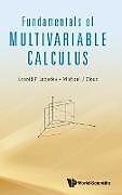 Livre Relié Fundamentals of Multivariable Calculus de Leonid P Lebedev, Michael J Cloud