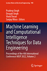 eBook (pdf) Machine Learning and Computational Intelligence Techniques for Data Engineering de 