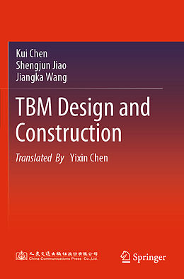 Couverture cartonnée TBM Design and Construction de Kui Chen, Shengjun Jiao, Jiangka Wang