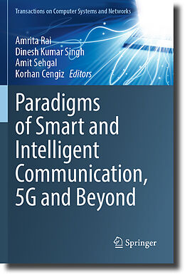 Couverture cartonnée Paradigms of Smart and Intelligent Communication, 5G and Beyond de 