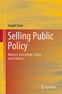 Livre Relié Selling Public Policy de Joseph Drew