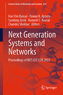 Couverture cartonnée Next Generation Systems and Networks de 