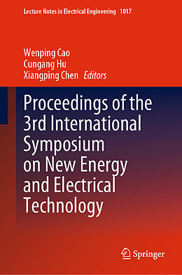 Livre Relié Proceedings of the 3rd International Symposium on New Energy and Electrical Technology de 