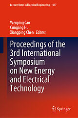 eBook (pdf) Proceedings of the 3rd International Symposium on New Energy and Electrical Technology de 